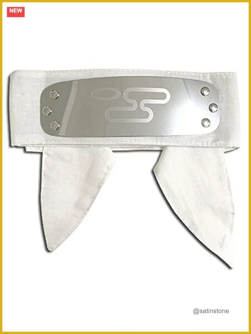 Naruto Shippuden Hidden Cloud Village Headband Cosplay